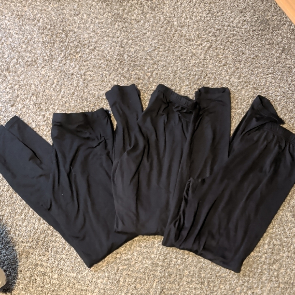 Set of Black Leggings